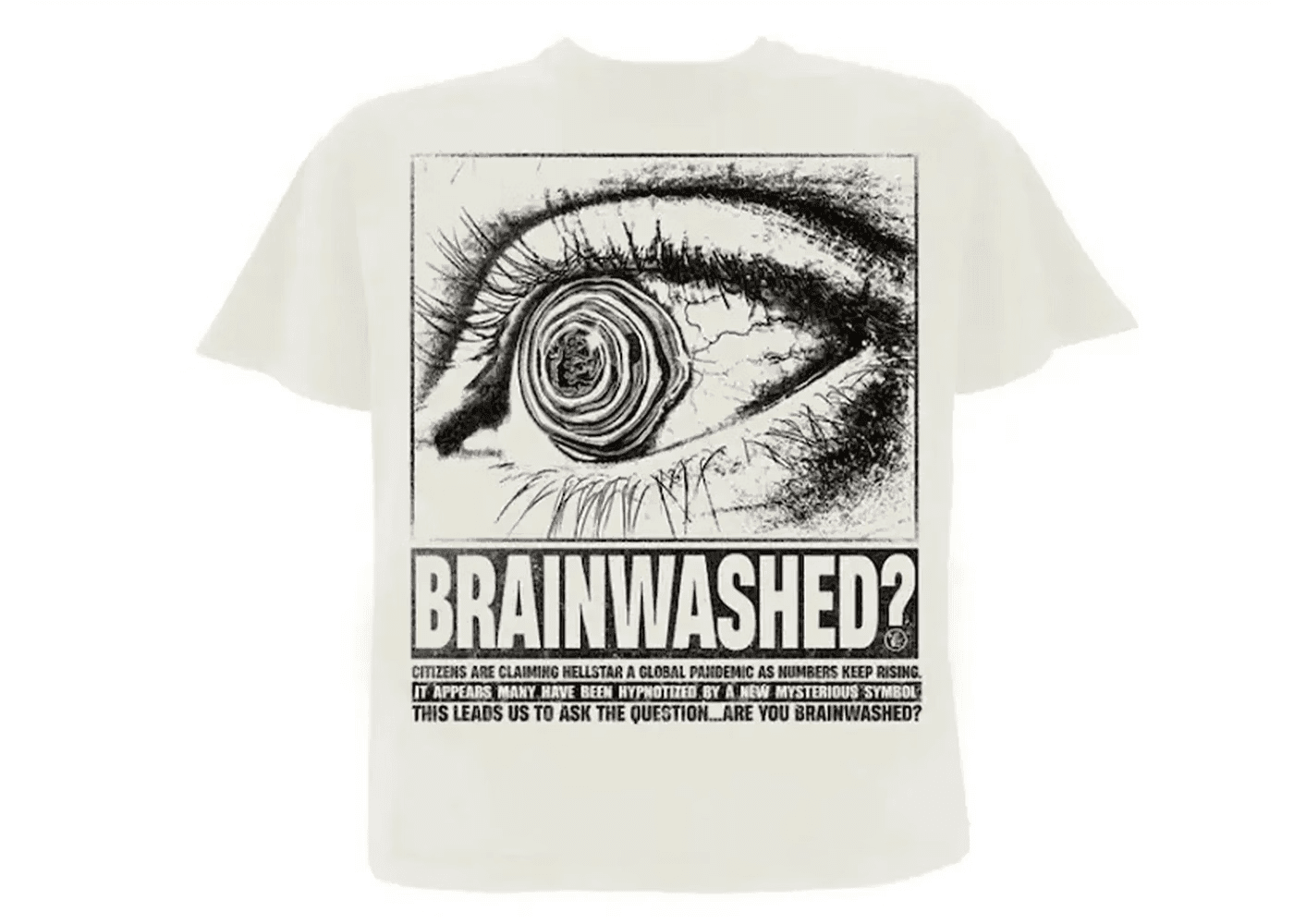 Hellstar Eyeball T-Shirt White - CNFans Spreadsheet catalog entry