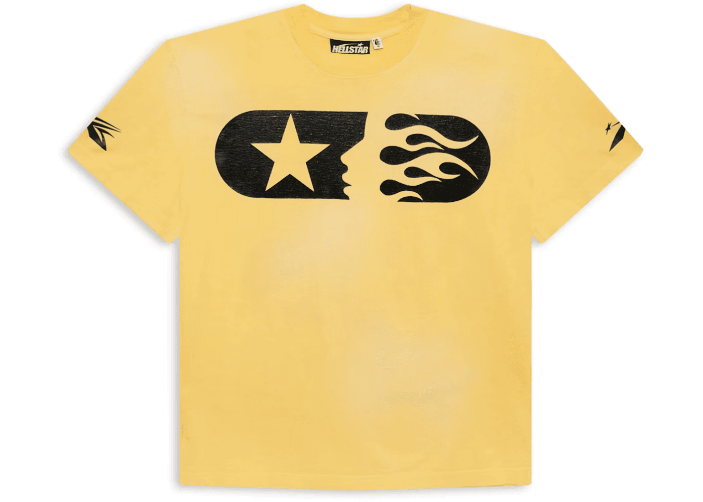 Hellstar Marathon T-shirt Yellow - CNFans Spreadsheet catalog entry