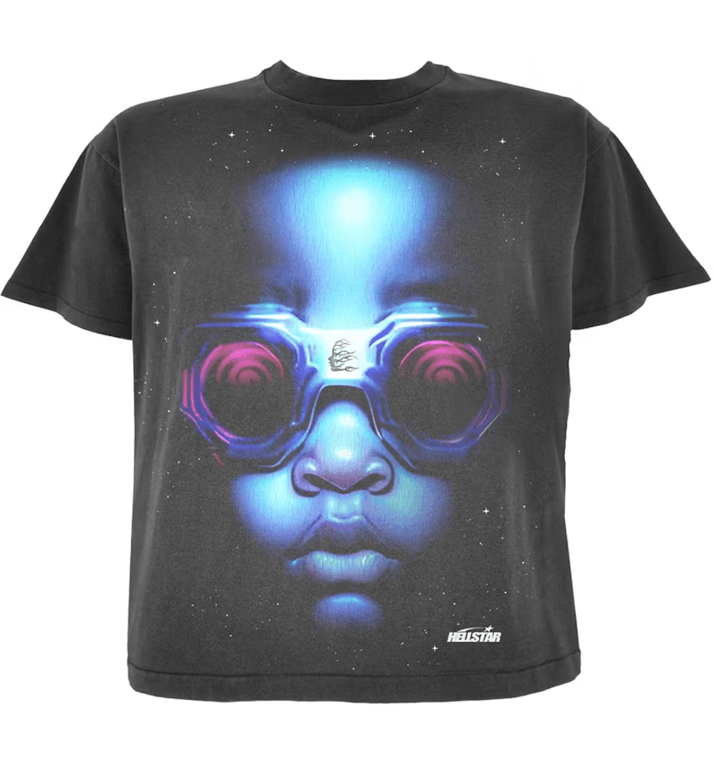 Hellstar Goggles T-Shirt Black - CNFans Spreadsheet catalog entry
