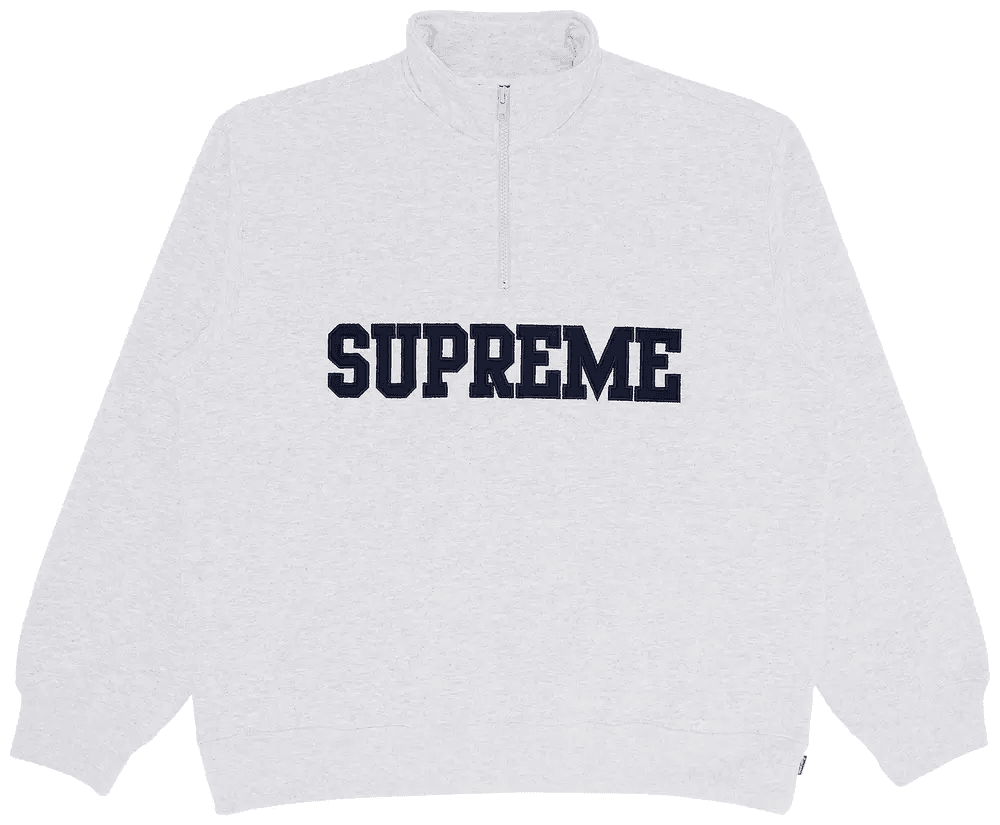 Supreme Collegiate Half Zip Pullover - CNFans Spreadsheet catalog entry