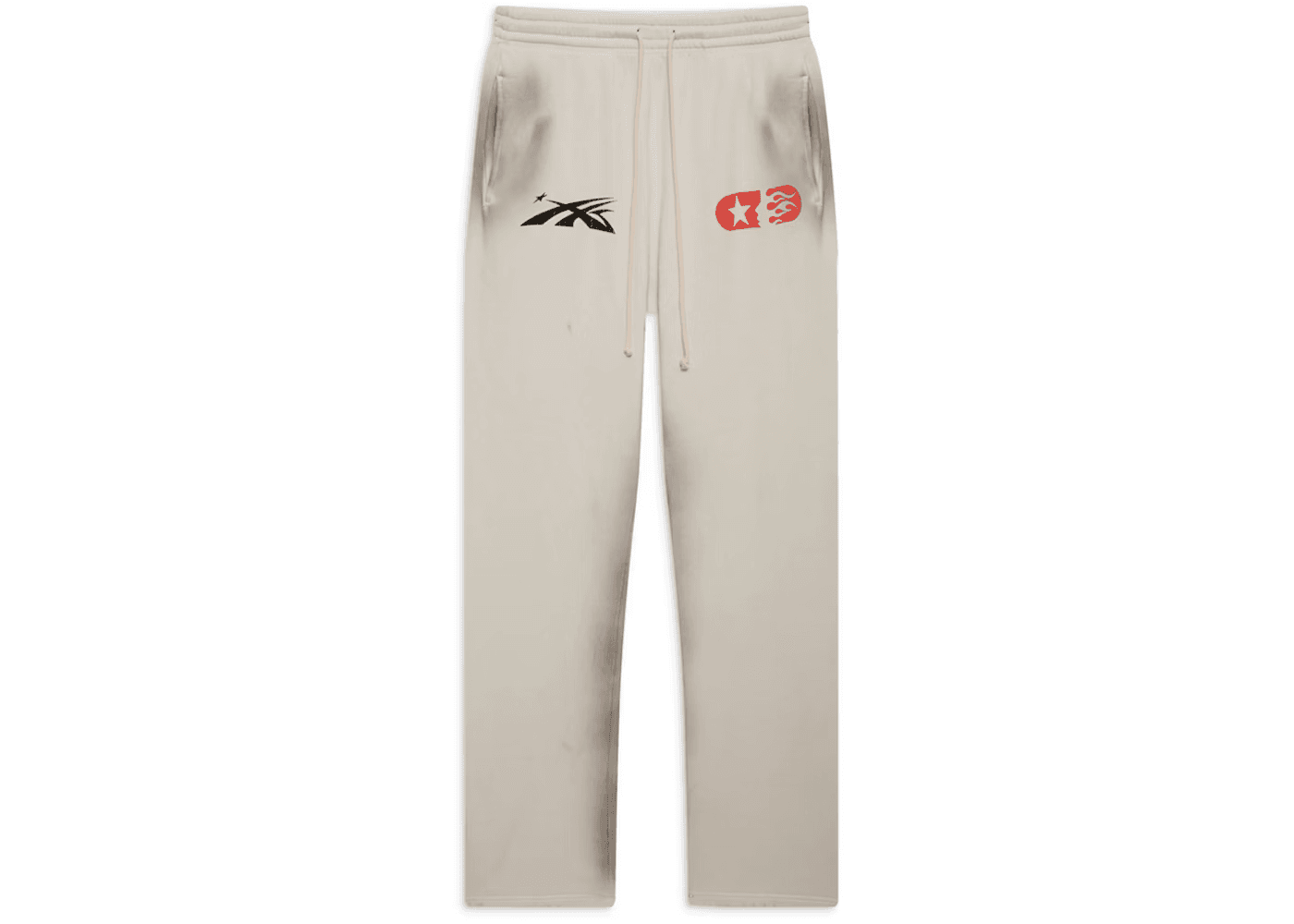 Hellstar lf You Dont Like Us Beat Us Sweatpants White - CNFans Spreadsheet catalog entry