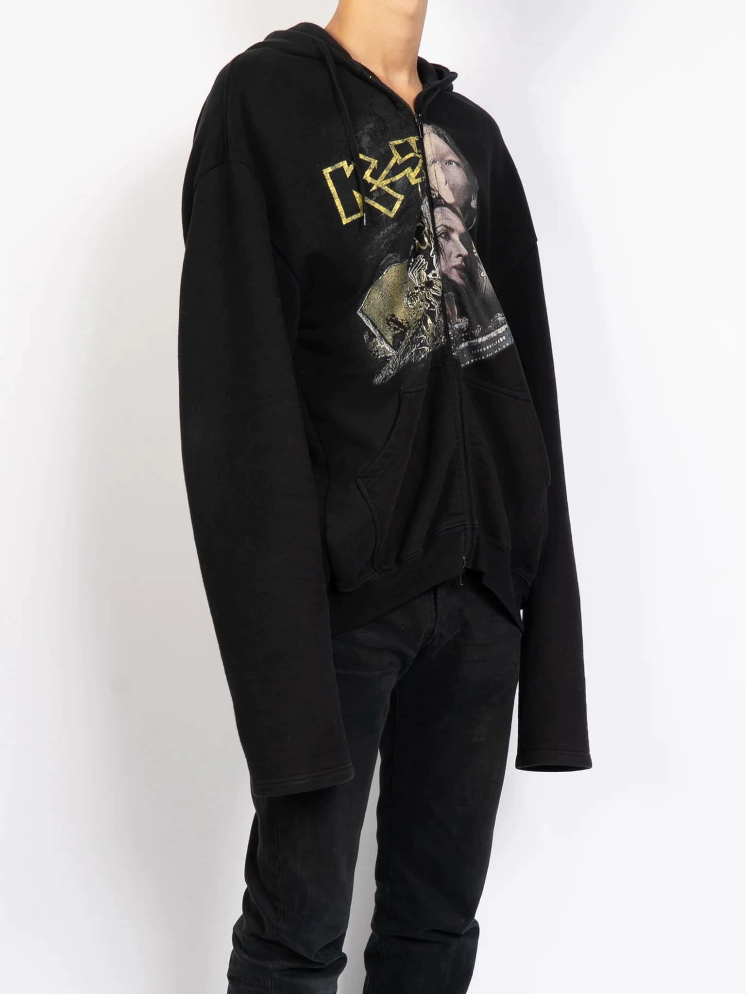VET FW18 Oversized Titanic Split Autumn and Winter Men's Hooded Casual Loose Printed Sweatshirt - CNFans Spreadsheet catalog entry