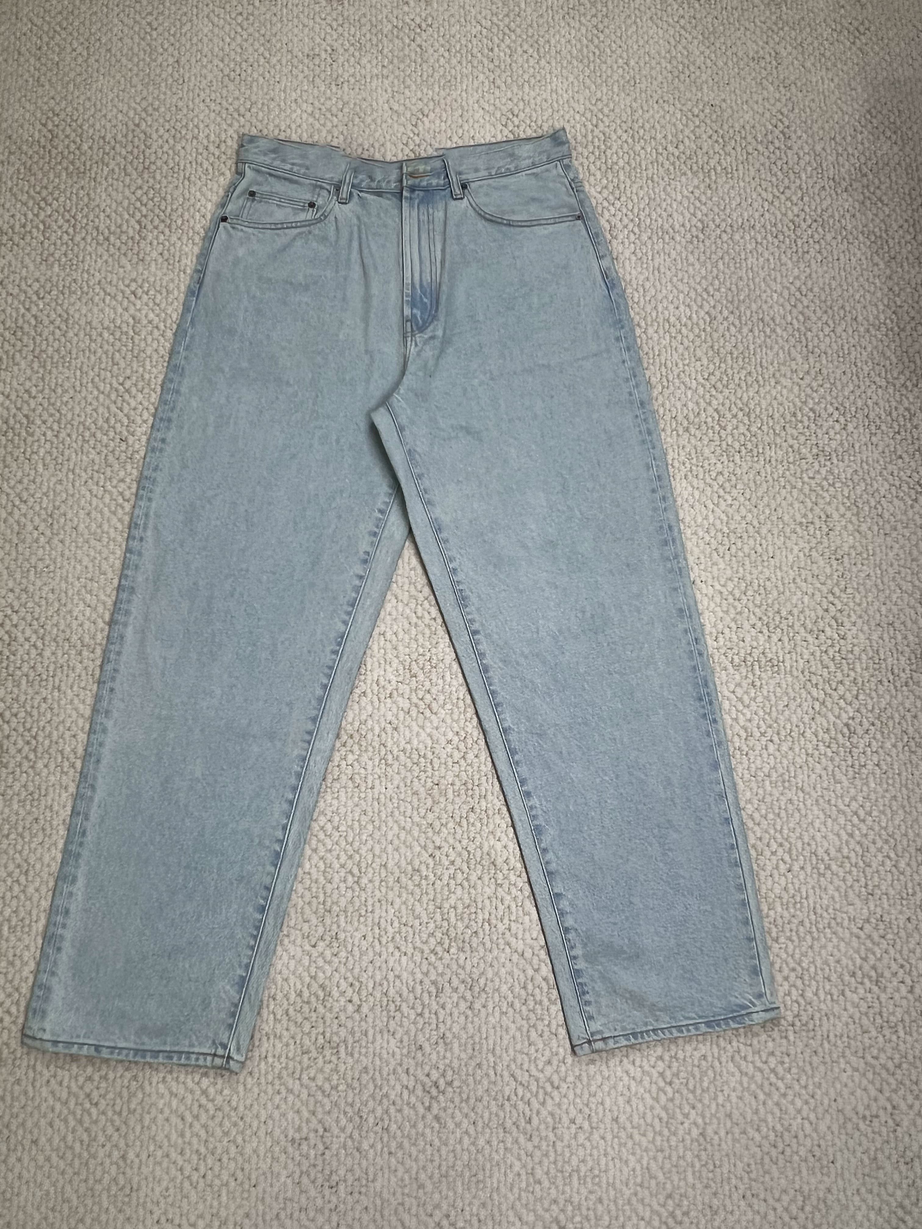 Tiger (have stock) Self-made SUP Baggy Jean Pocket Embroidered Logo Jeans - CNFans Spreadsheet catalog entry