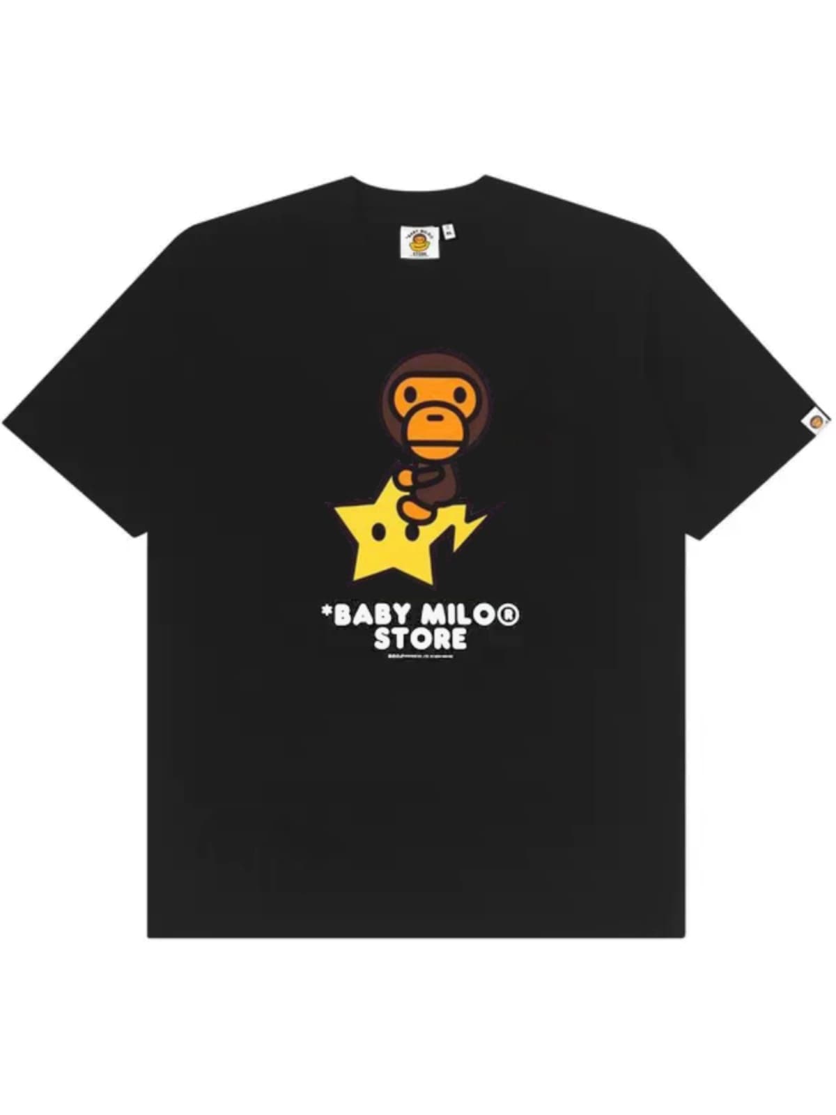 Japanese trendy brand aape ape head bape little monkey men and women fun Pac-Man print versatile short-sleeved T-shirt - CNFans Spreadsheet catalog entry