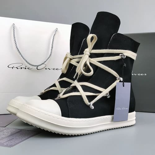 ro high-top shoes men's Spring and Autumn Milk fragrance thick-soled canvas shoes height increasing four seasons all-match short boots women's casual sneakers white shoes - CNFans Spreadsheet catalog entry