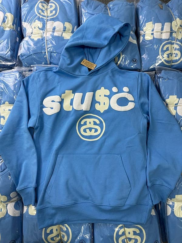 Sudadera informal con estampado de juntas de espuma - CNFans Spreadsheet catalog entry