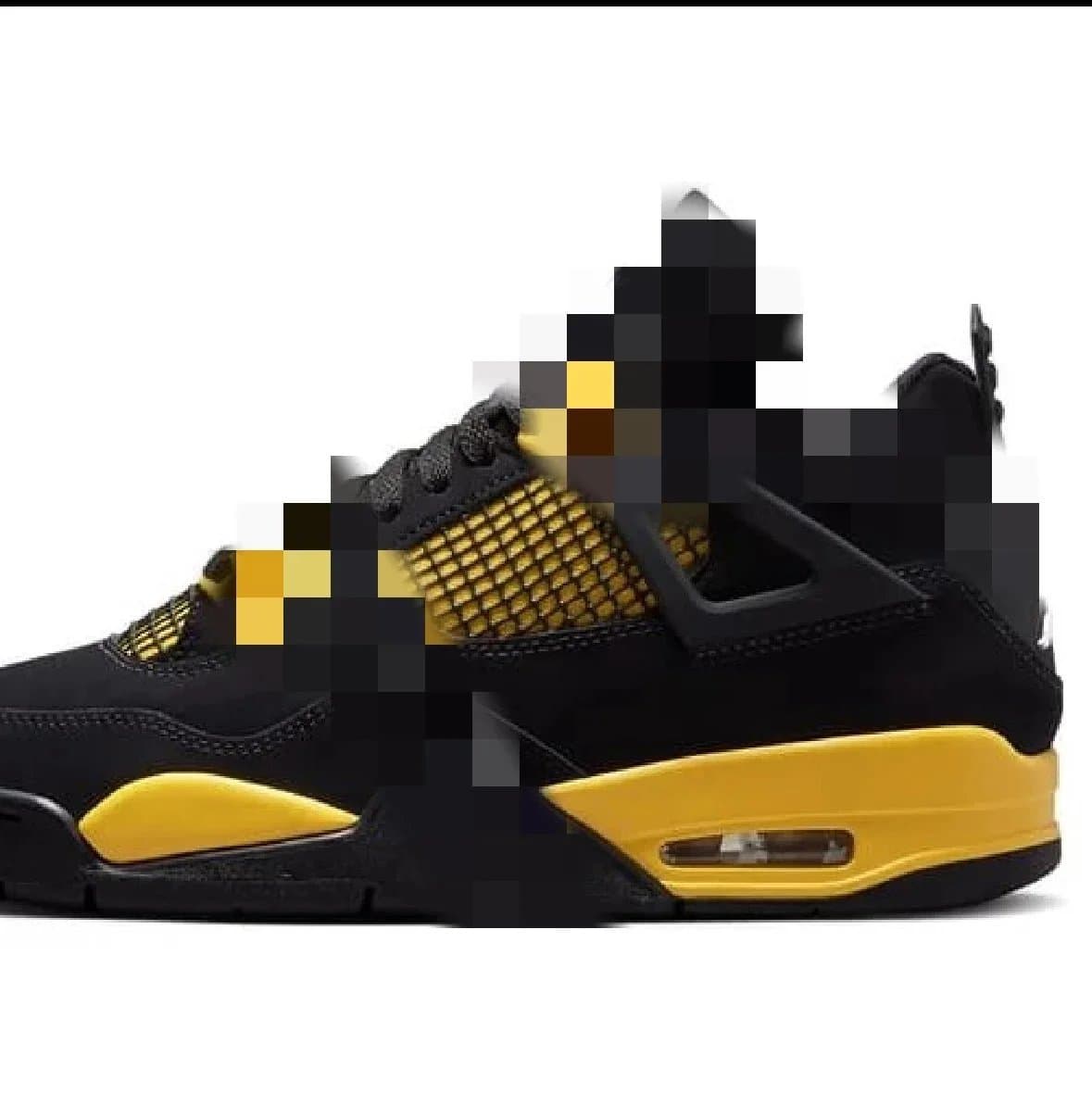 Air Jordan 4 Retro black and yellow lightning [GX] - CNFans Spreadsheet catalog entry
