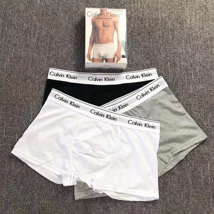 Men's summer pure cotton boxer briefs youth boxer briefs boys antibacterial simple mid-waist solid color 21.9 yuan - CNFans Spreadsheet catalog entry