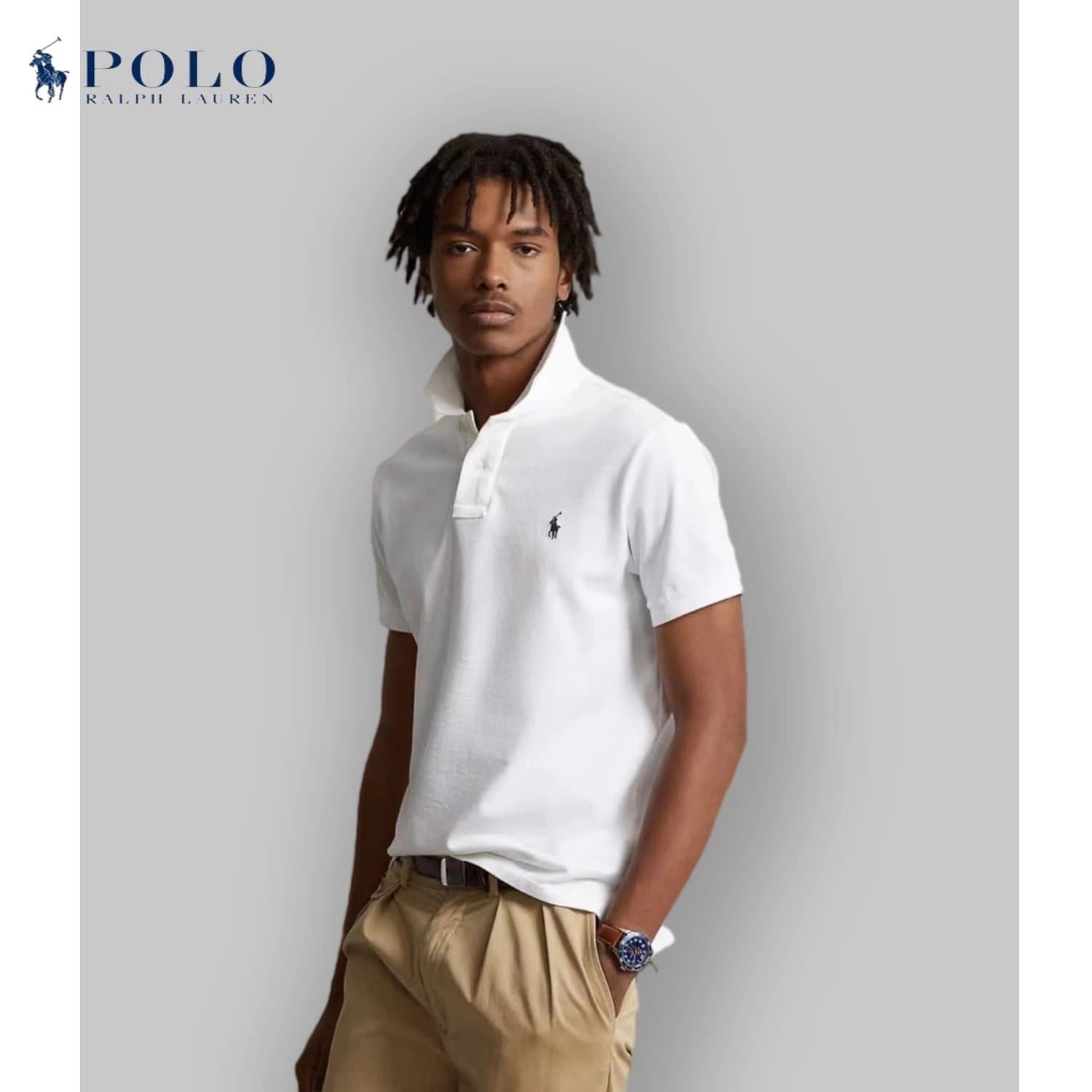 RL Raff Slim Fit Classic Sports Polo Shirt Small Label (AXY) - CNFans Spreadsheet catalog entry