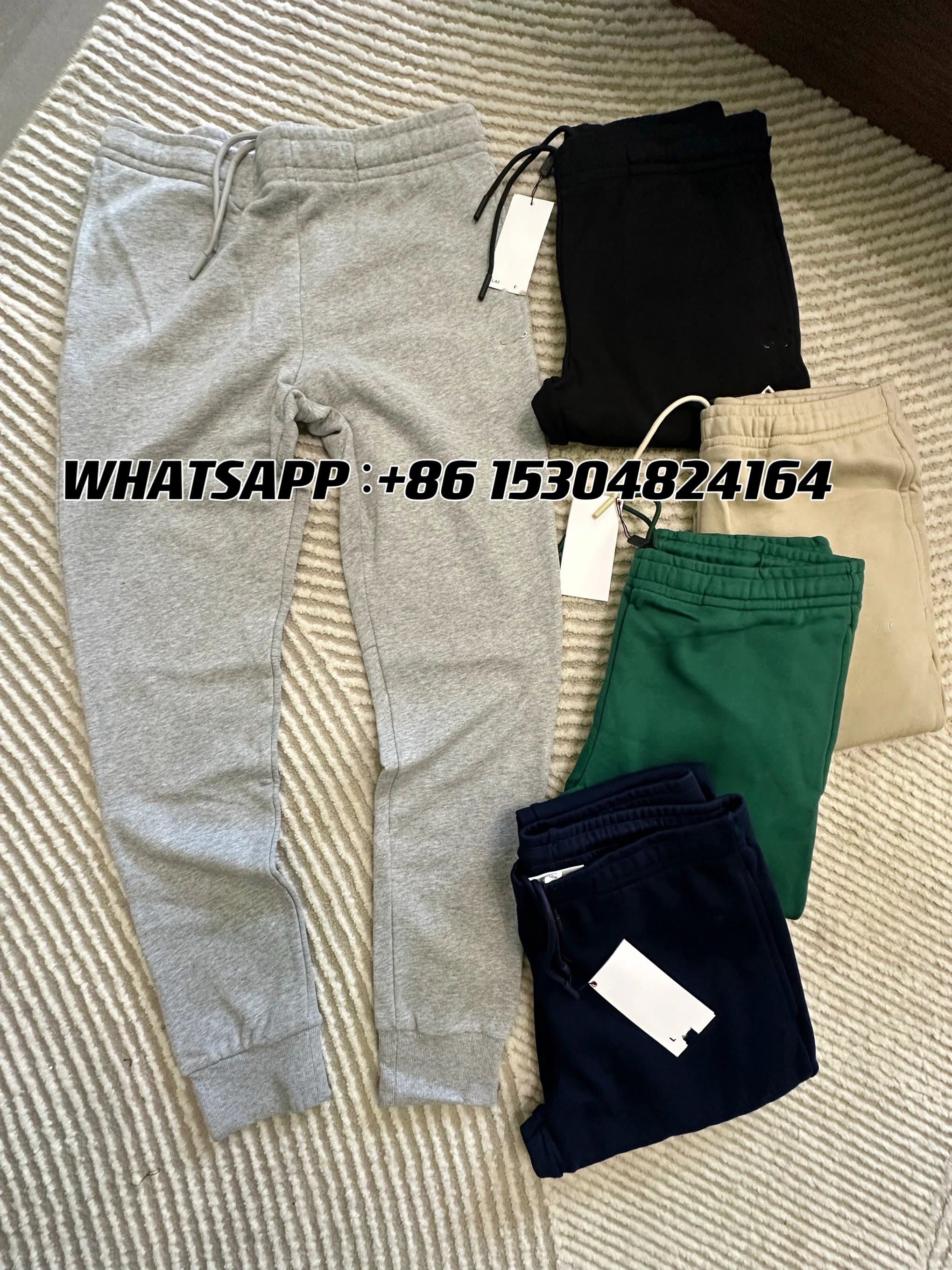 LAC sports casual sweatpants [correct version] - CNFans Spreadsheet catalog entry