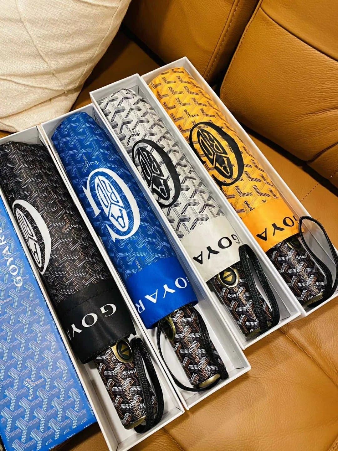 Goya Sunny Umbrella Goyar# Automatic Tri-fold Umbrella 32cm long when folded Comes with full packaging - CNFans Spreadsheet catalog entry