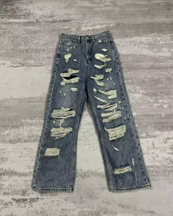 Balenciaga Ripped Denim