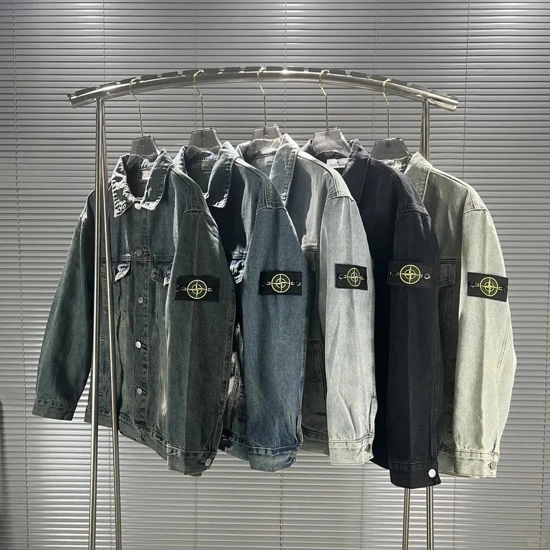 潮牌Stone石头鸟重工牛仔衣夹克外套高品潮流上衣水洗做旧情侣款 (26)