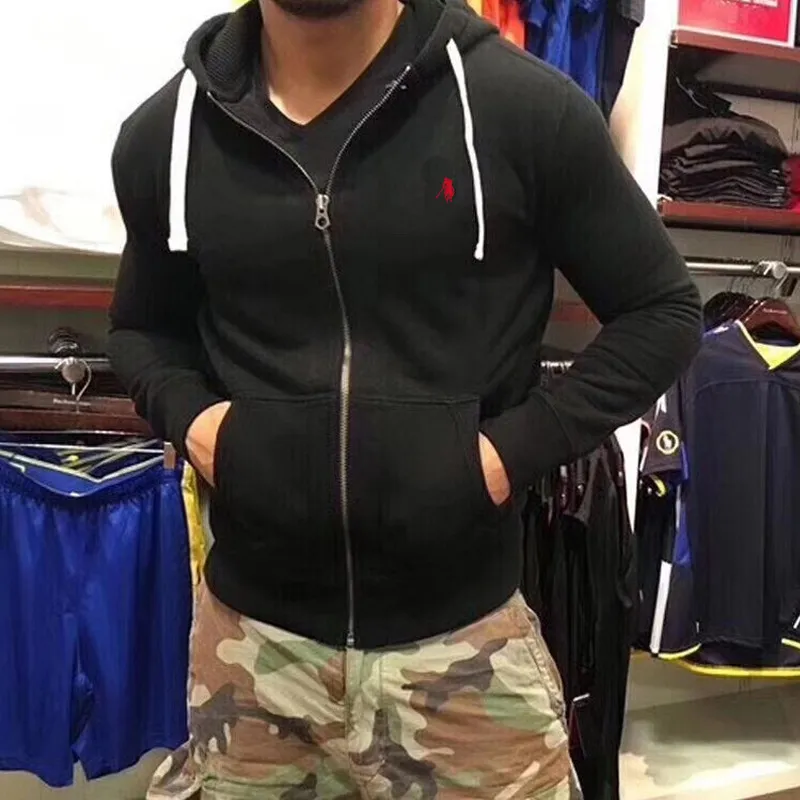 polo zip hoodie - Image 1