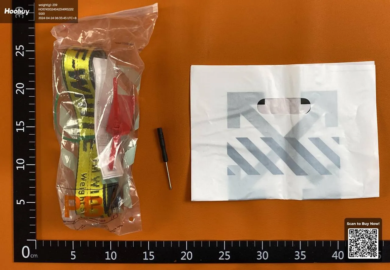 OFF-WHITE Short Industrial Belt thumbnail 2