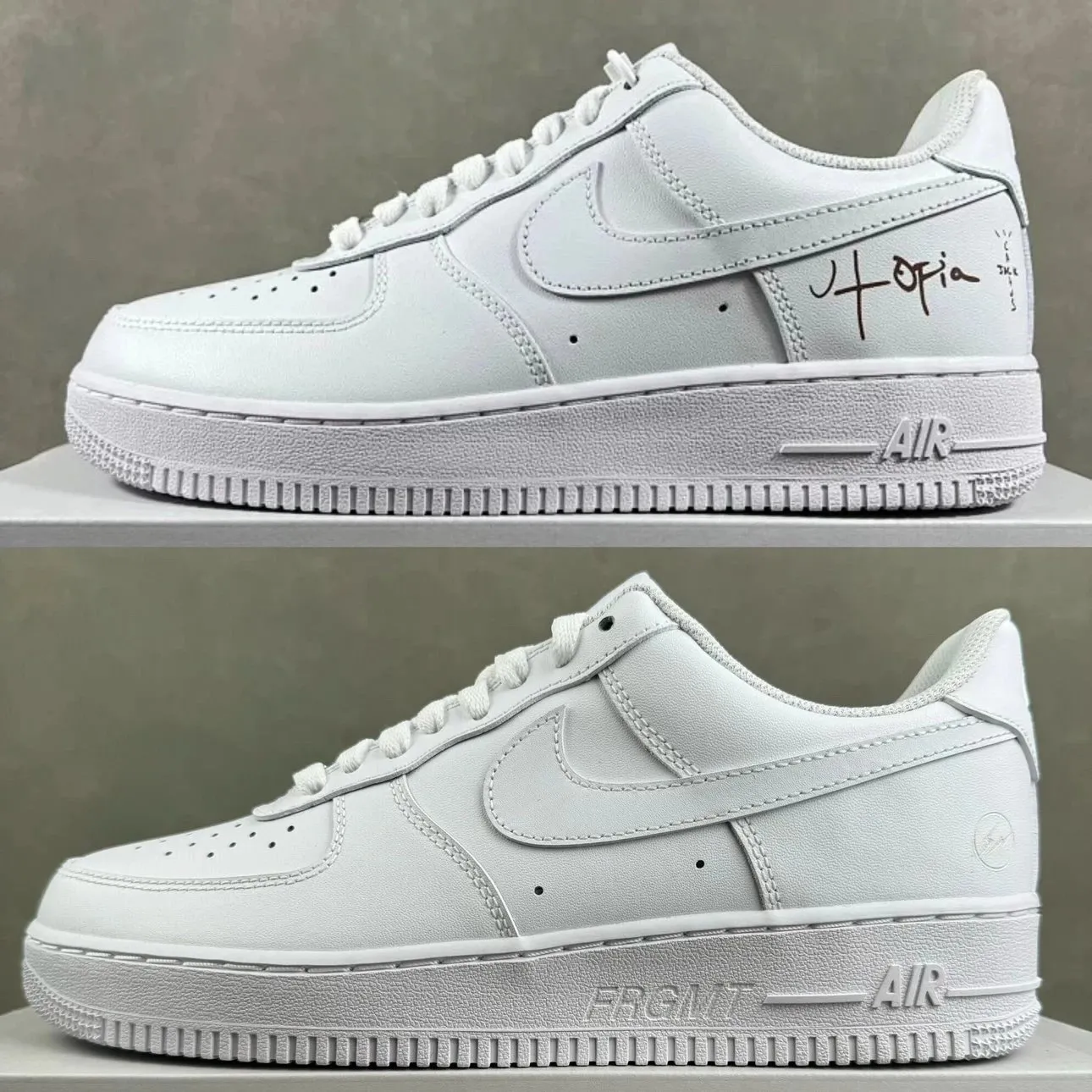 Travis Scott x NK Air Force 1's thumbnail 3