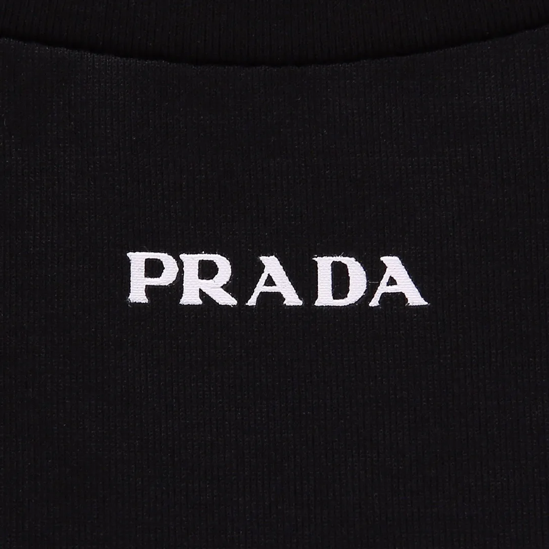 PRADA logo print T-shirt thumbnail 2