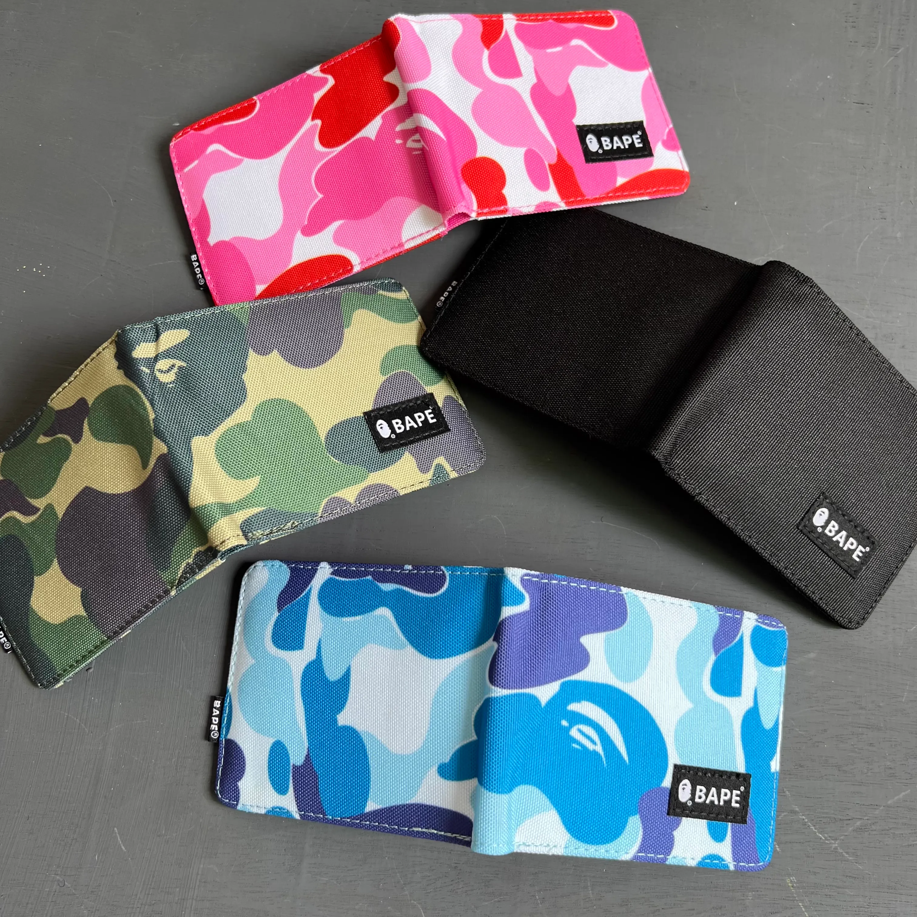 bape wallet 4 styles thumbnail 3
