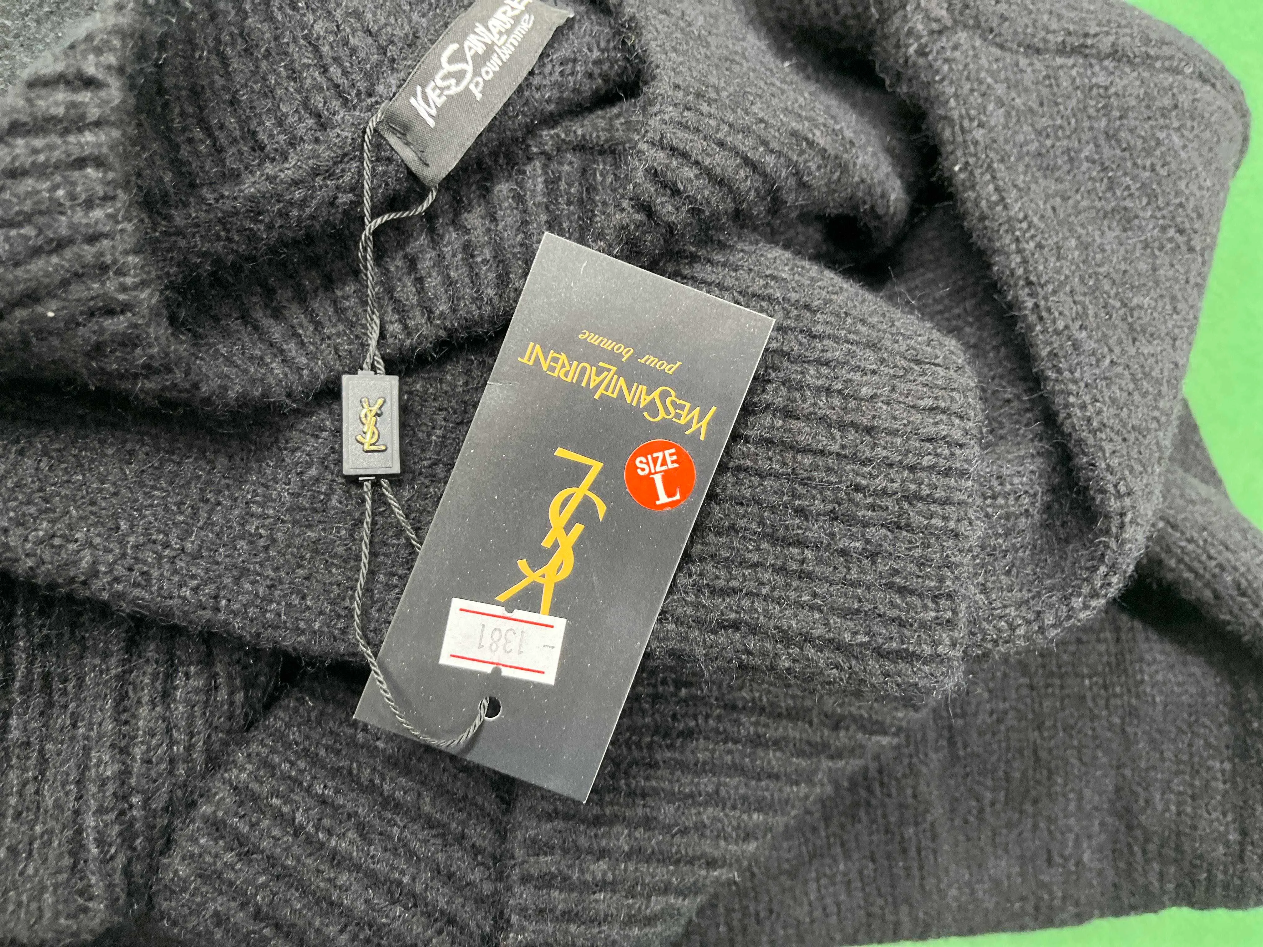 Saint Laurent fluffy shirt thumbnail 2