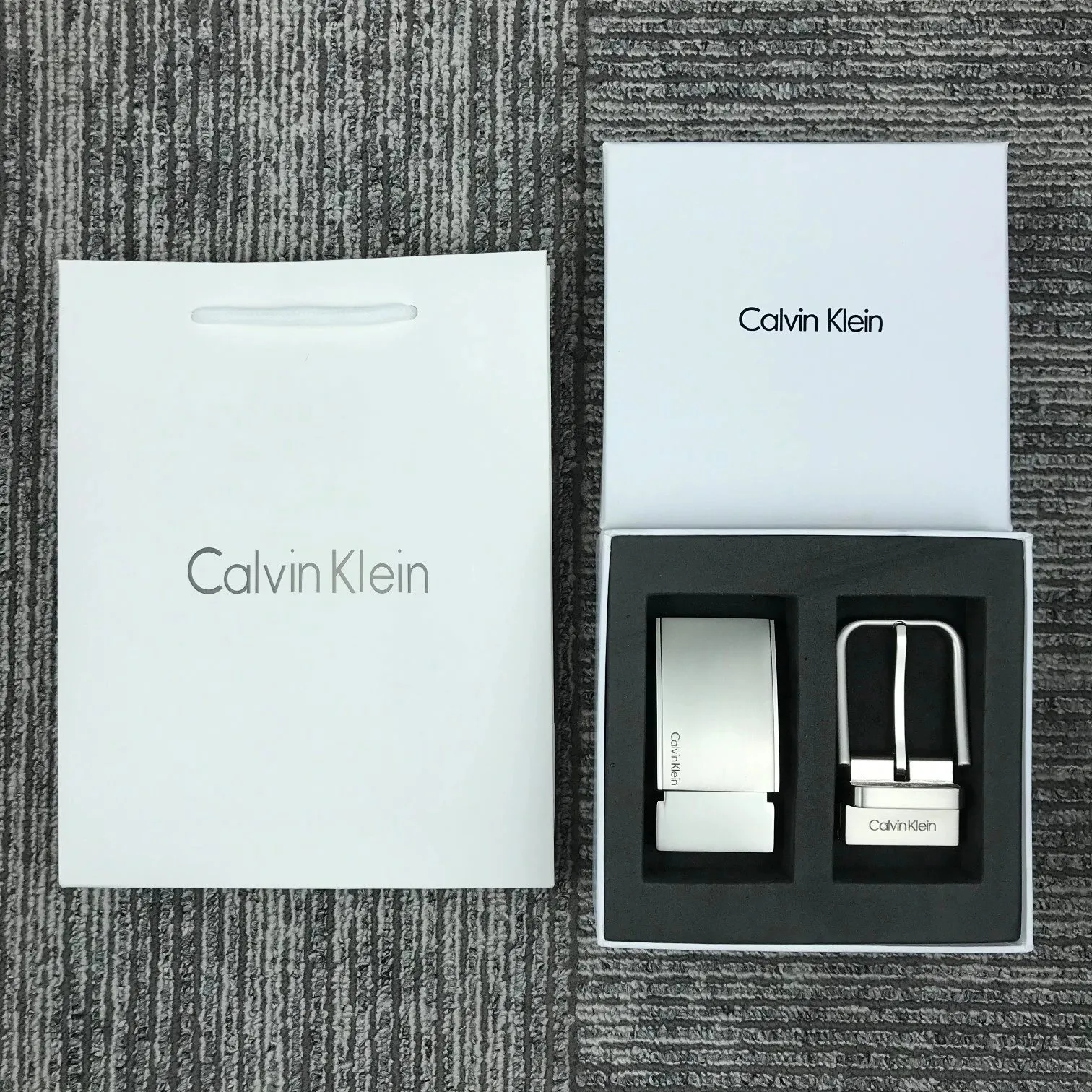 CK belt with two buckles thumbnail 2