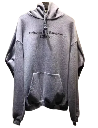VETEMENTS UNICORN HOODIE thumbnail 2