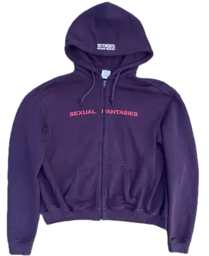 VETEMENTS SEXUAL FANTASIES HOODIE & ZIP UP thumbnail 2