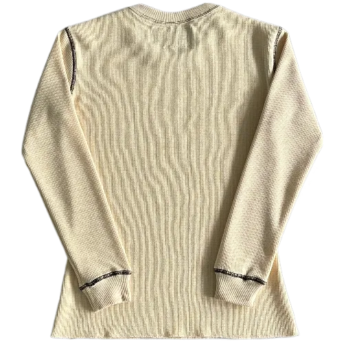 corteiz longsleeve Waffle Tiger Stars -Beige thumbnail 2