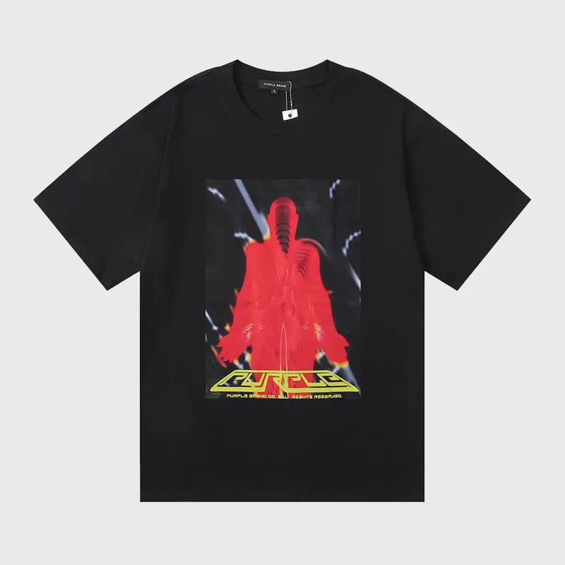 purple brand T-shirt thumbnail 2