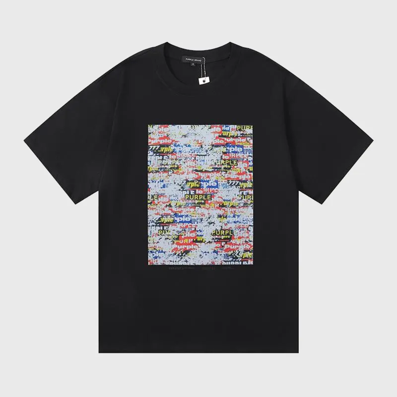 purple brand T-shirt thumbnail 2