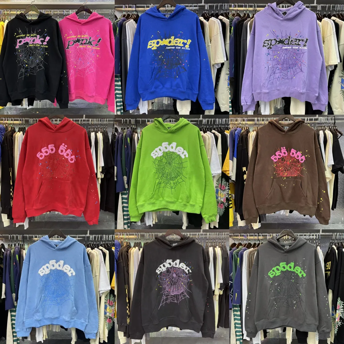 sp5der hoodie 36 colorways thumbnail 2